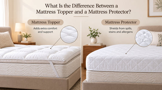 What Is the Difference Between a Mattress Topper and a Mattress Protector?
