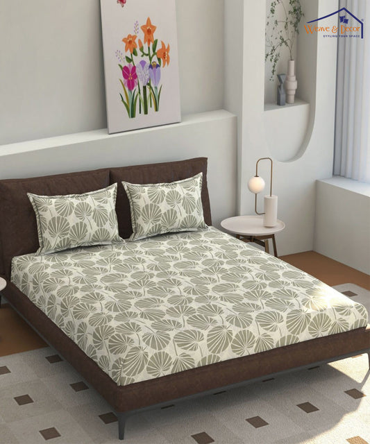 King Fitted Bedsheet With Pillow Covers , KING SIZE BEDSHEET ,KING SIZE 