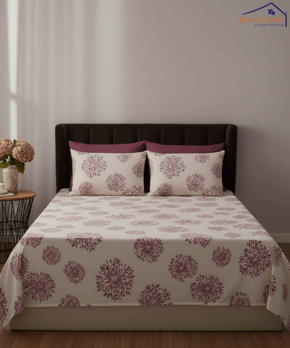 Soft Bloom FloralQuilt / Blanket / Razai / Duvet Covers