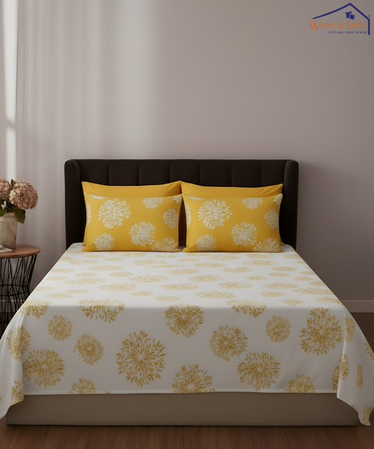  Single Fitted Bedsheet , SINGLE BED , ELASTIC FITTED , COTTON 