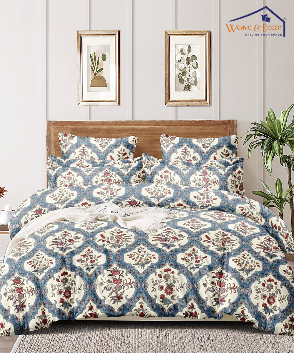 Blue Ethnic350GSM All Weather Comforter