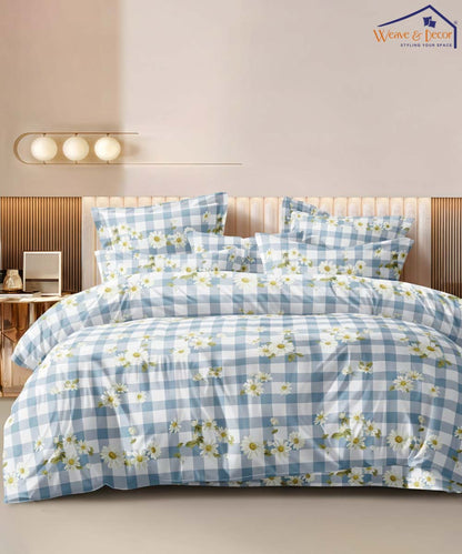 Blue Daisy 350GSM Double Bed Comforter