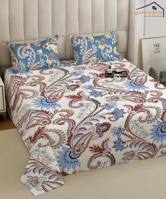  Single Fitted Bedsheet , SINGLE BED , ELASTIC FITTED , COTTON 