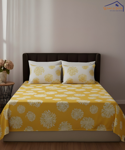  Single Fitted Bedsheet , SINGLE BED , ELASTIC FITTED , COTTON 