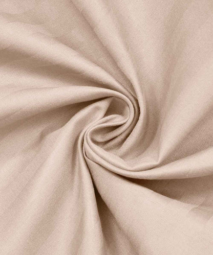 Cream Satin Stripe King Size Bedsheet With 2 Pillow Covers