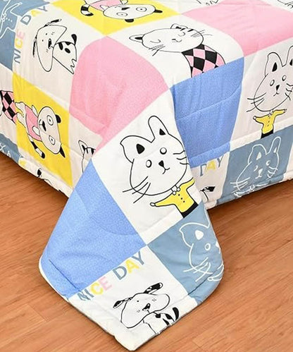 Furry Playmates  350GSM All Weather Comforter