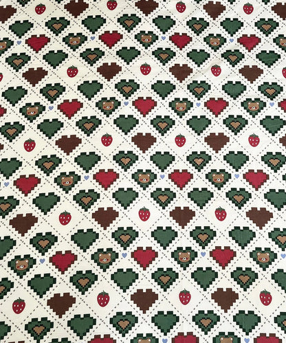 Retro Heartland Kids Flat Bedsheet With Pillow Covers