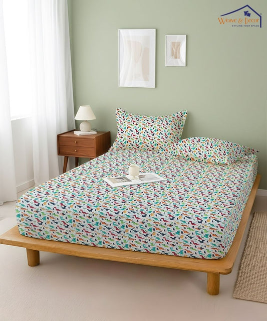 The Good Dinosaur Kids Bedsheet With Pillow Covers