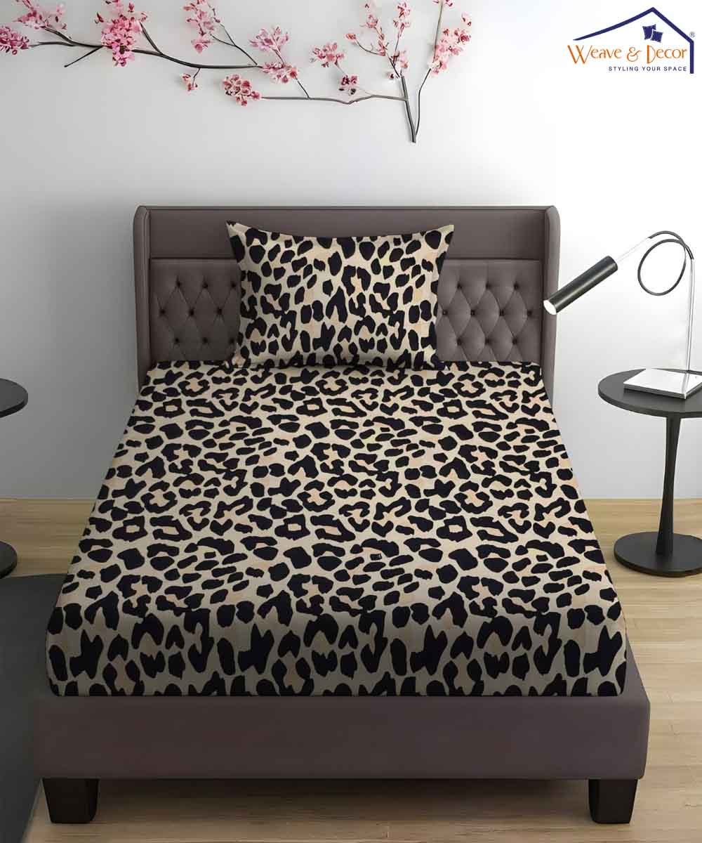 animal print bedsheet 