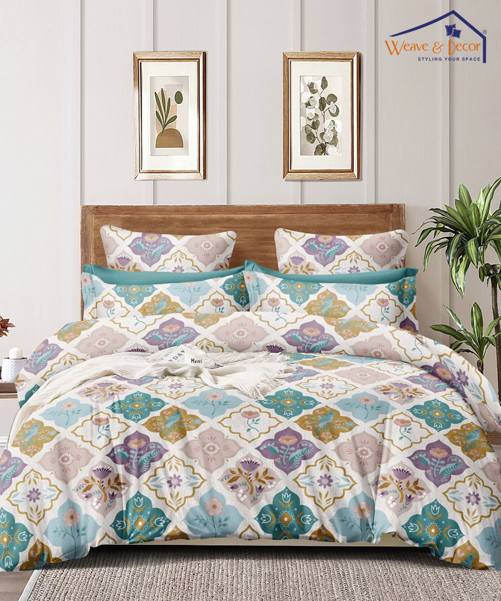 Pretty Floral    350GSM All Weather Comforter