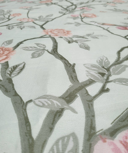 Rose Meadow Fitted Bedsheet With Pillow Cover