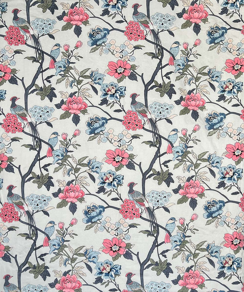 Orchard Elegance Bedsheet With Pillow Covers