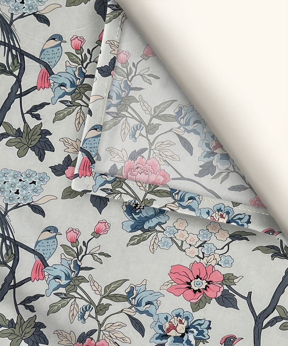 Orchard Elegance Bedsheet With Pillow Covers