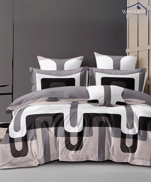 Mirage Dance  Single Bedsheet With 1 Pillow Cover