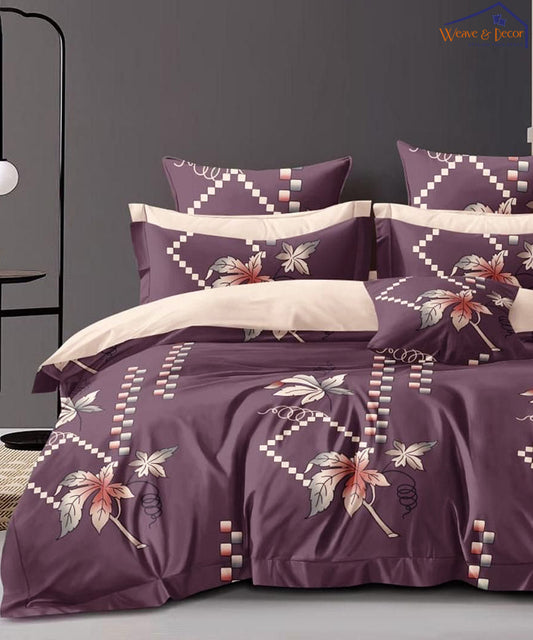 Classic Bloom Single Bedsheet With 1 Pillow Cover