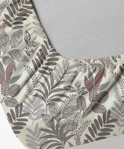 Woodland Whisper Flat Bedsheet With Pillow Covers
