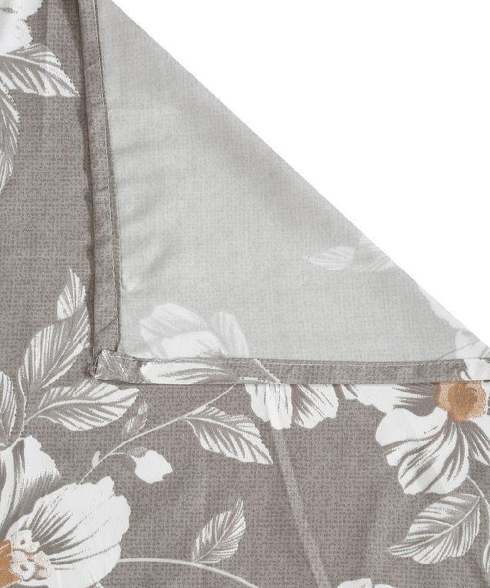 Smoky Blossom Fitted Bedsheet With Pillow Cover