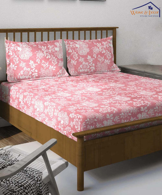  Queen Fitted Bedsheet With Pillow Covers , ELASTIC FITTED BEDSHEET QUEEN SIZE 