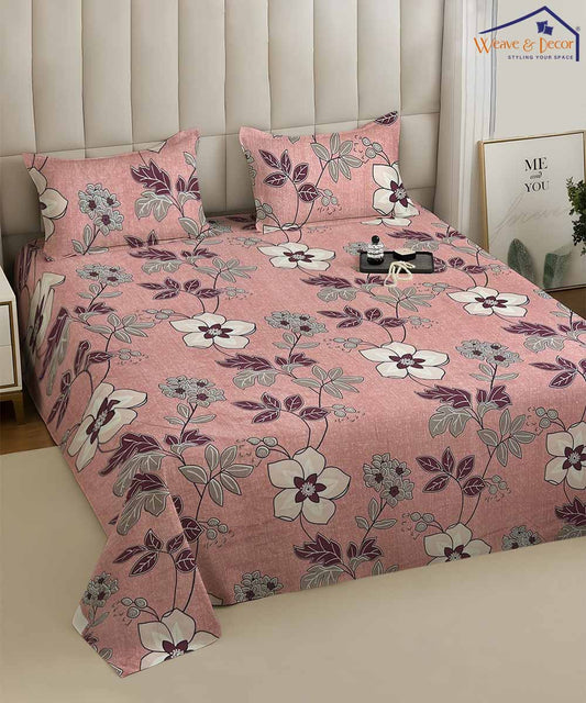  Single Fitted Bedsheet , SINGLE BED , ELASTIC FITTED , COTTON 