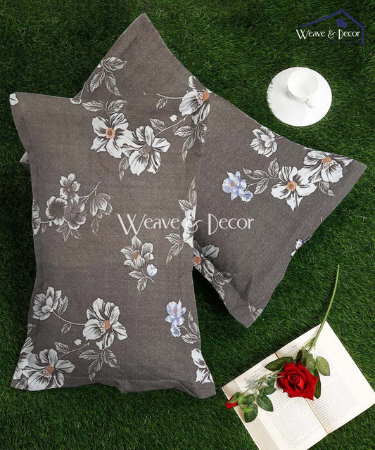 Smoky Blossom Pillow Cover Set of 2