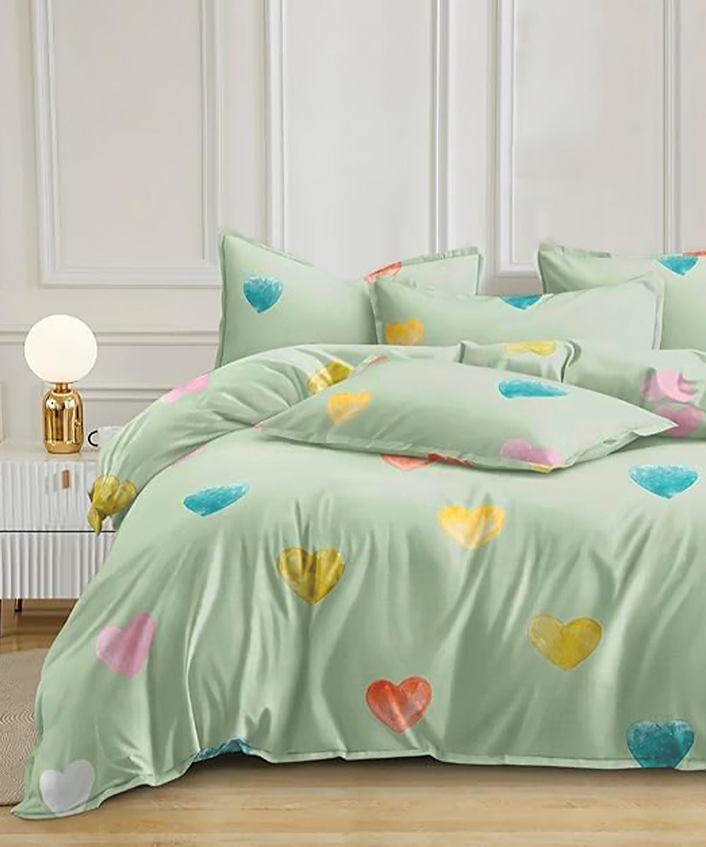 Valentine's Glow,valentine romantic bedding,cottonsheets 