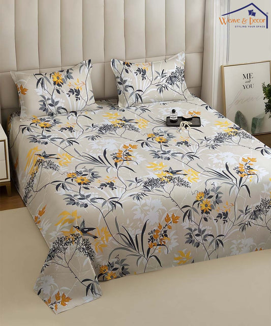 King Fitted Bedsheet With Pillow Covers , KING SIZE BEDSHEET ,KING SIZE 