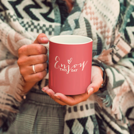 Enjoy This Day Ceramic Coffee Mug