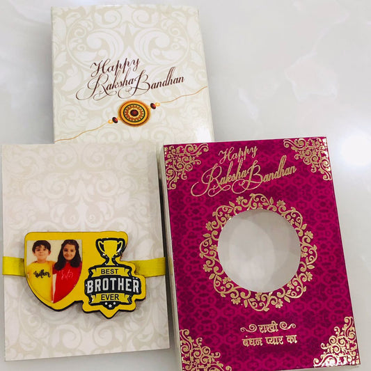 Best Brother Ever Customised Rakhi Set of 2