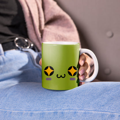 Cute Starry Eyes Printed Ceramic Mug