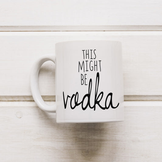 Vodka Printed Coffee Ceramic Mug