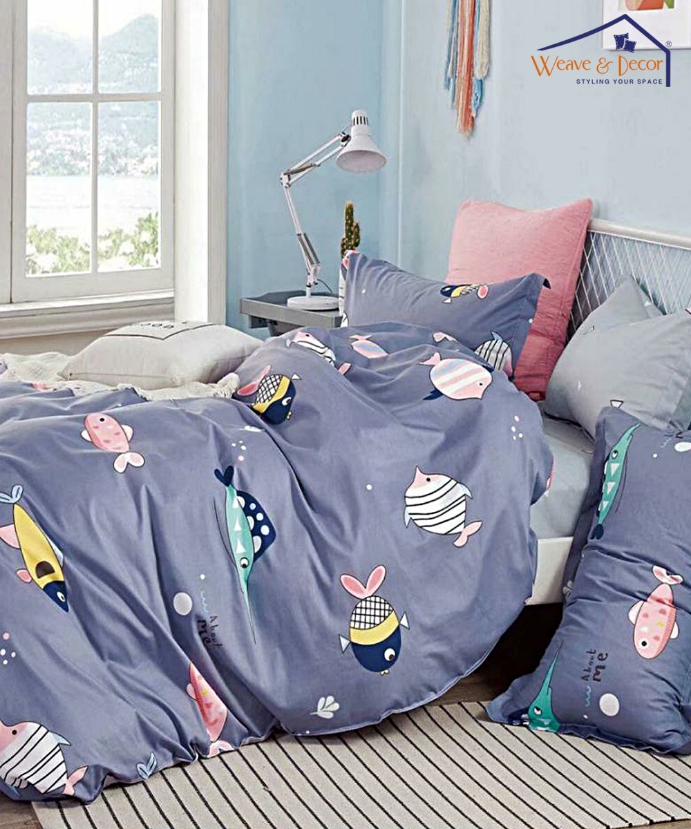 Cute Fish 350GSM All Weather Comforter