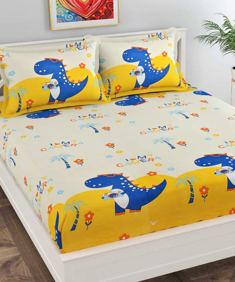 Cute Kids Comforter Set with Bedsheet