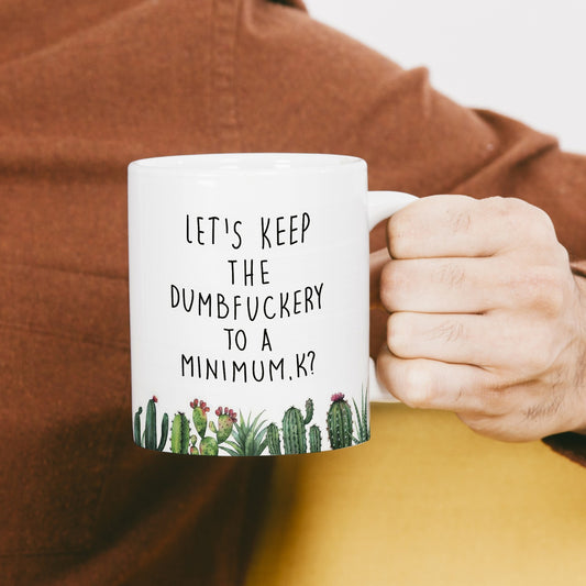 Printed Quote Ceramic Mug