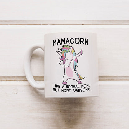 MAMACORN Printed Ceramic Coffee Mug