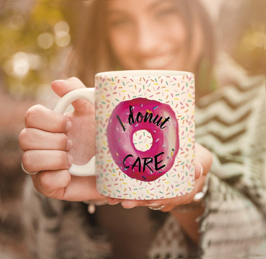 I Donut Care Coffee Mug