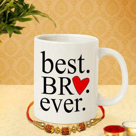 Best Bro Ever Rakhi Mug Set