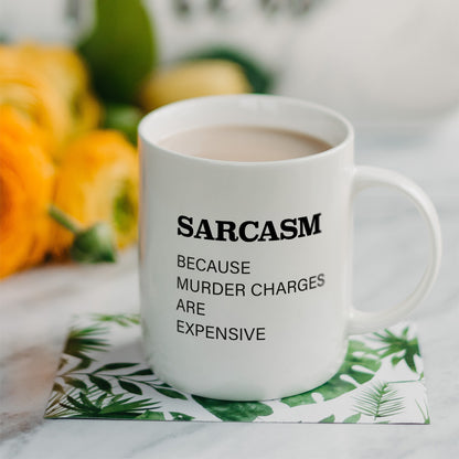 SARCASM White Coffee Mug