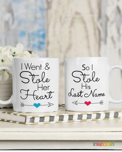 Sweet Couple Mugs Set of 2