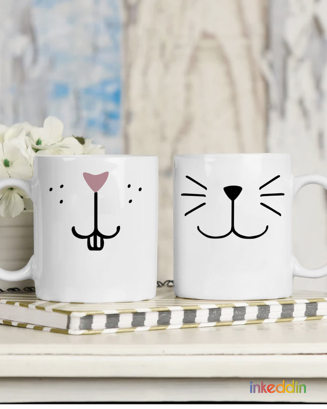 Cute Couples Mug Set of 2