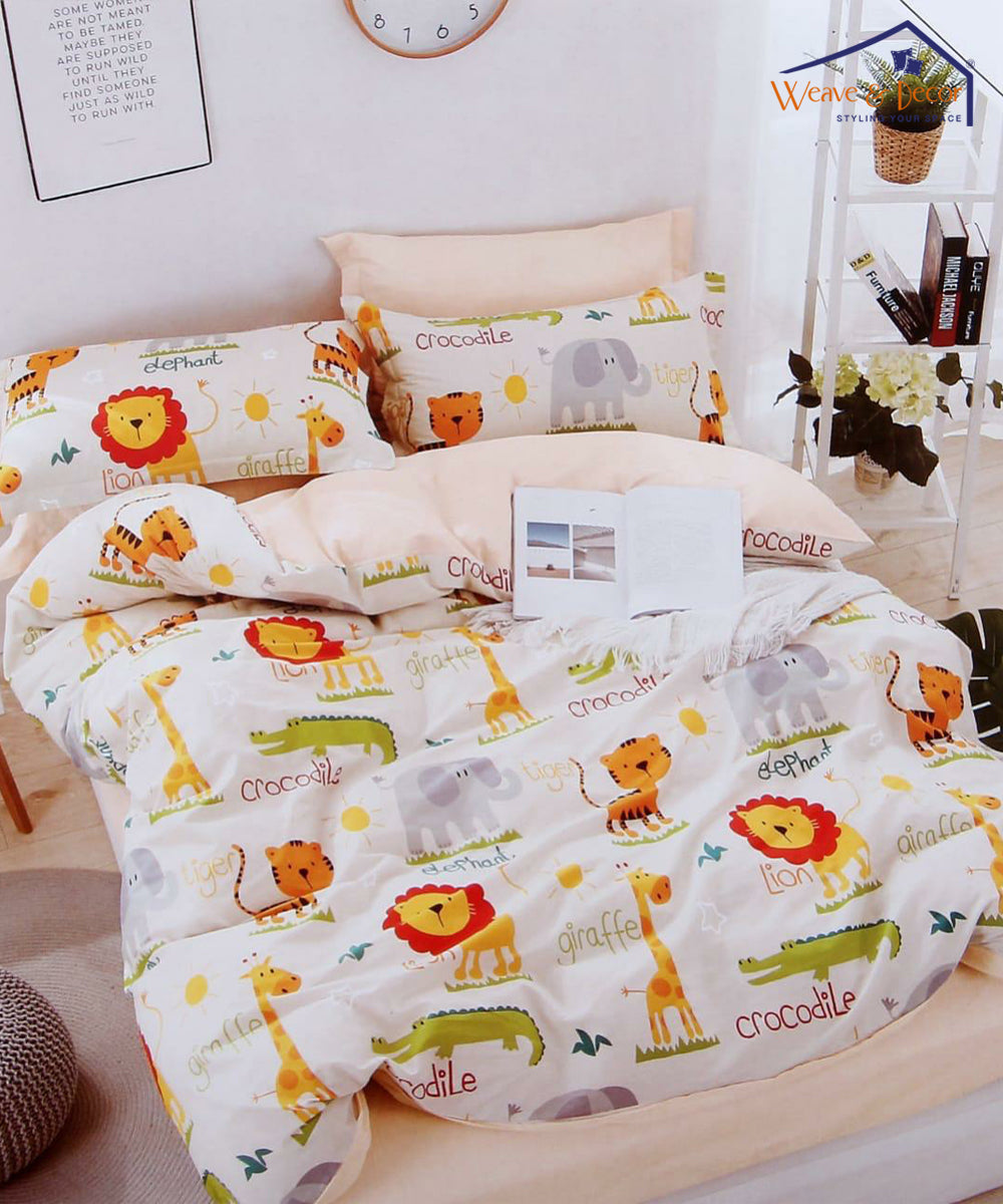 Cute Kids 350GSM All Weather Comforter