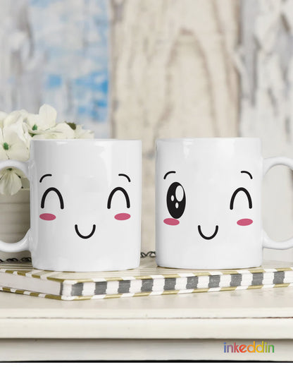 Cute Couples Mug Set of 2