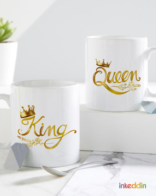 King - Queen Mug Set of 2