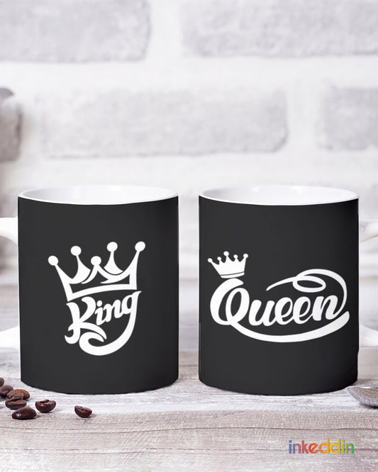 King - Queen Mug Set of 2