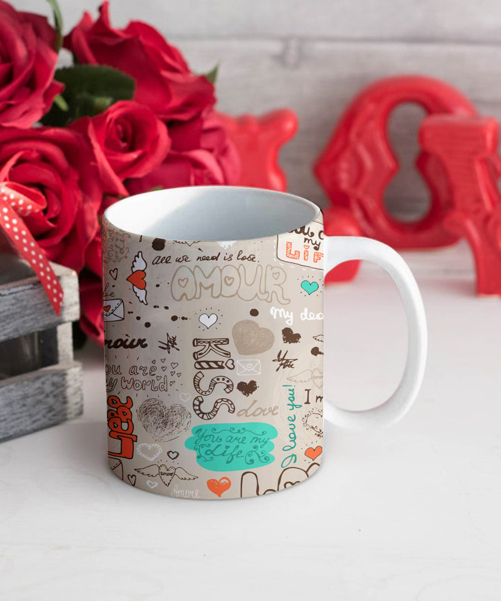 Hugs & Kisses Coffee Mug