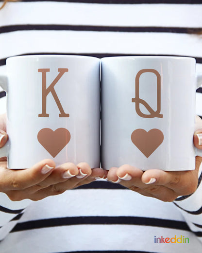 King - Queen Mug Set of 2