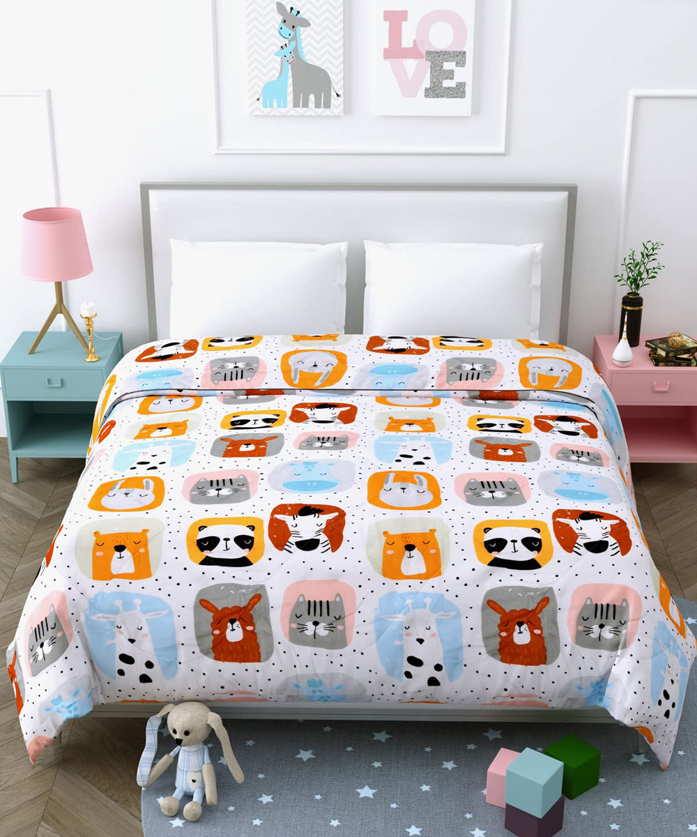 Cute Kids 350GSM All Weather Comforter