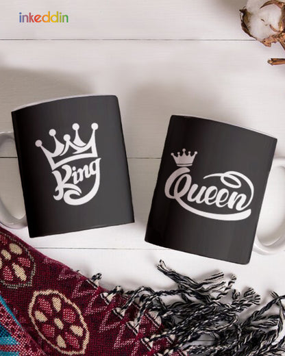 King - Queen Mug Set of 2