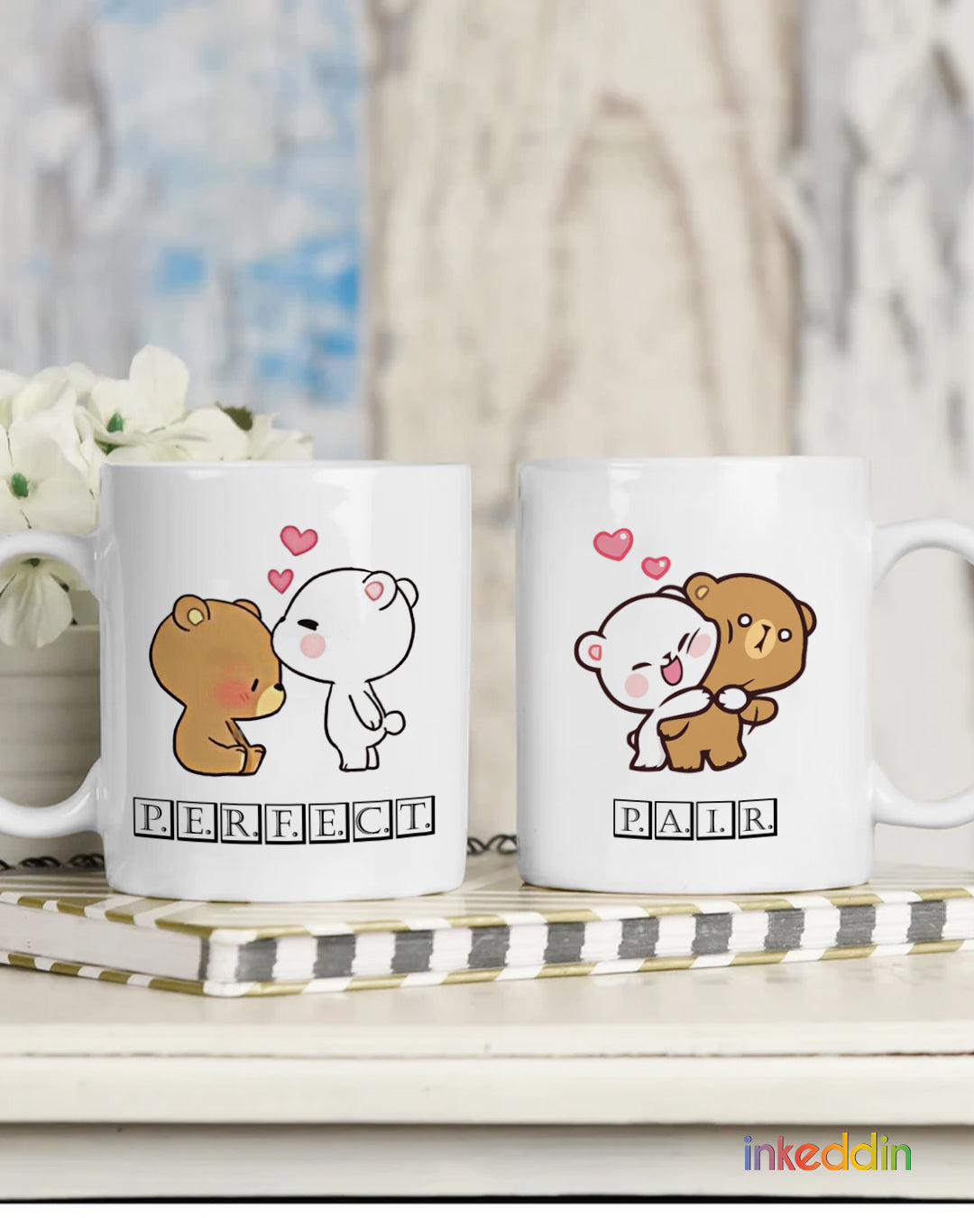 Perfect Pair Coffee Mug Set of 2 for Lovers