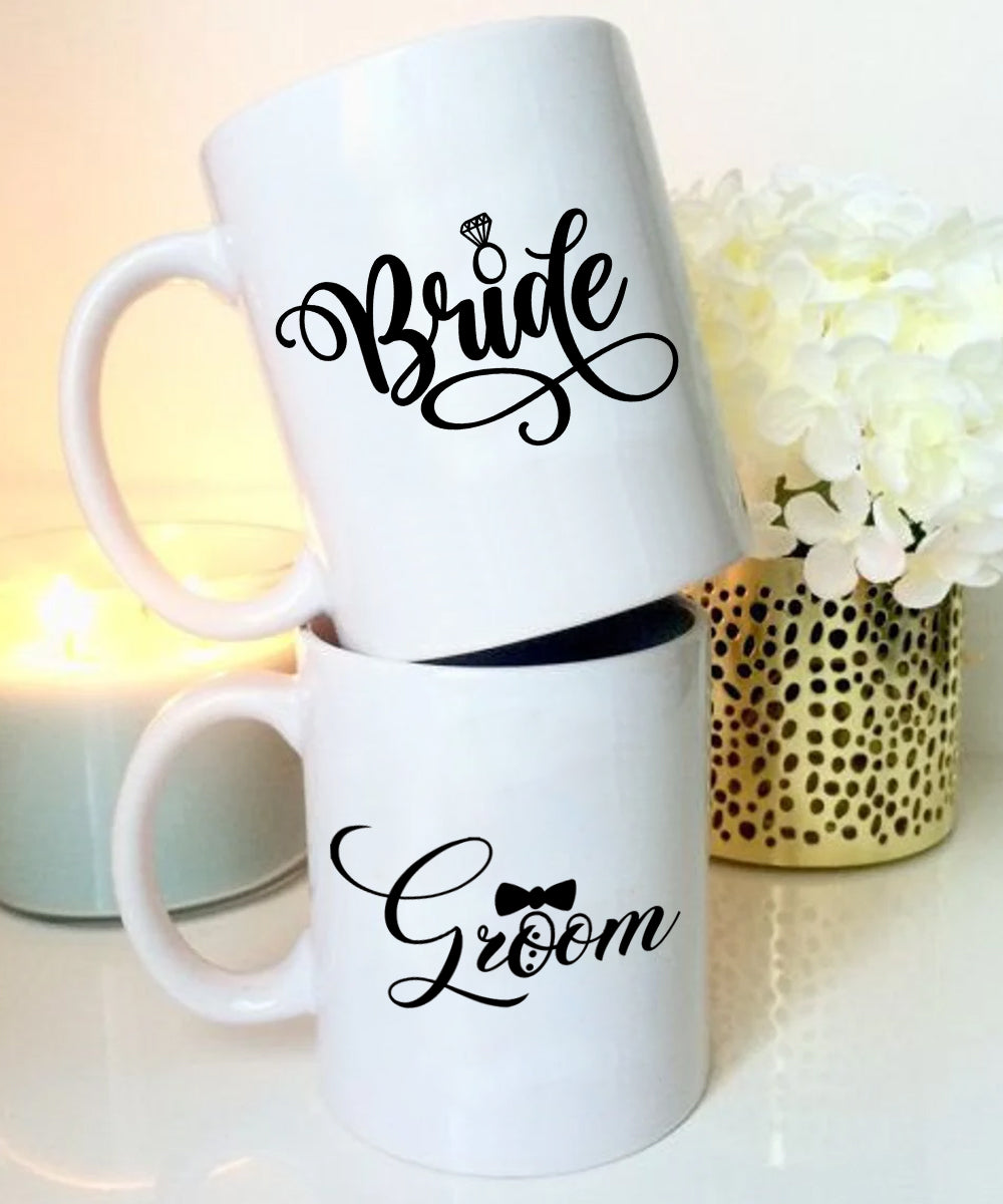 Perfect Bride & Groom Mug Set of 2