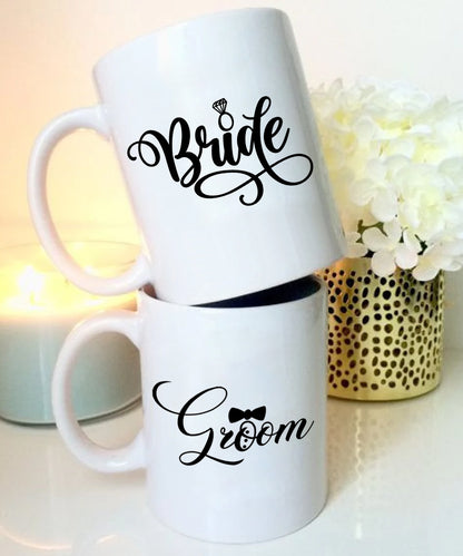 Perfect Bride & Groom Mug Set of 2